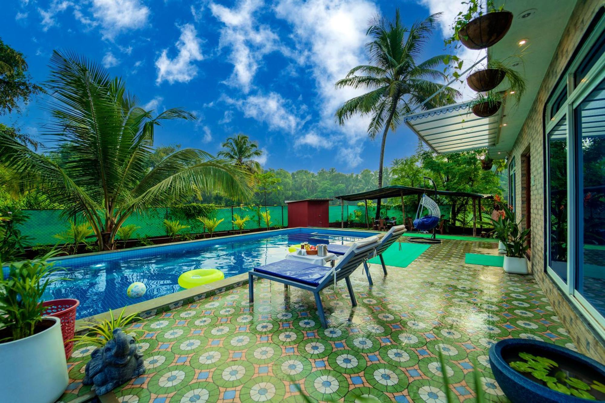 Spicy Mango Villa Elegano - Luxurious Villa Near Nagaon Beach, Alibag Luaran gambar