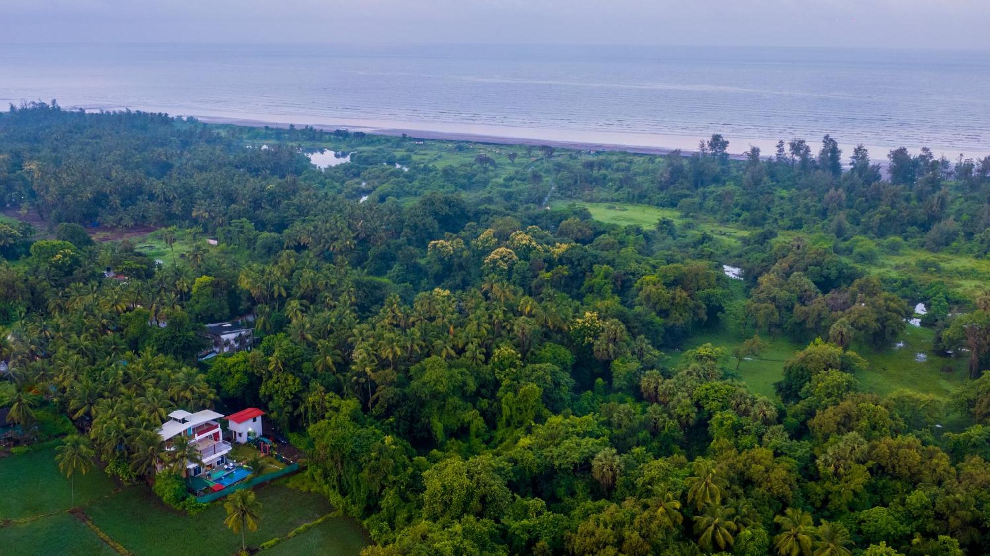 Spicy Mango Villa Elegano - Luxurious Villa Near Nagaon Beach, Alibag Luaran gambar