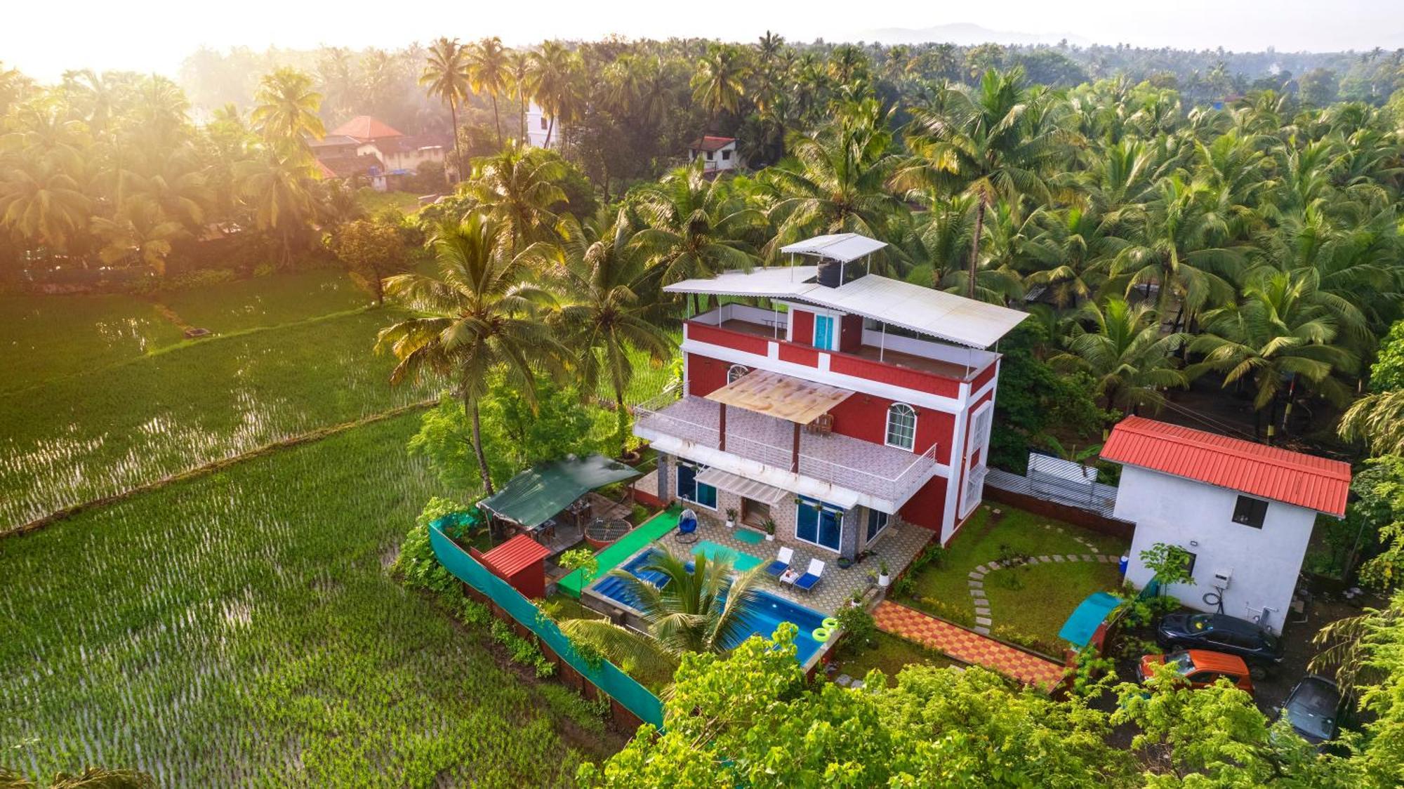 Spicy Mango Villa Elegano - Luxurious Villa Near Nagaon Beach, Alibag Luaran gambar